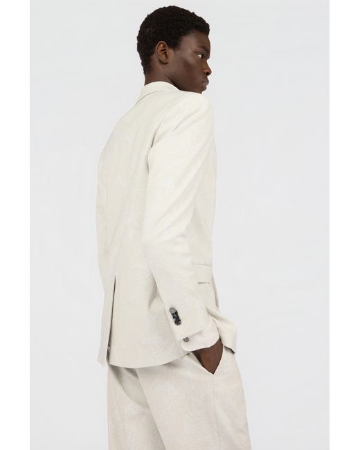 Roberto Cavalli White Suit for men