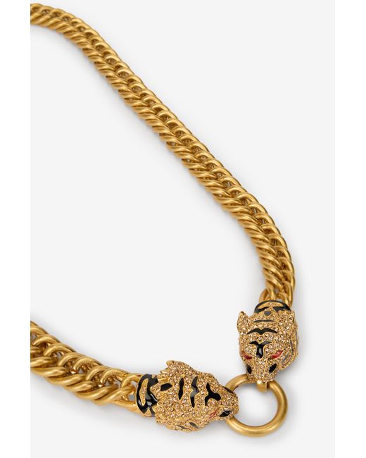 Roberto Cavalli White Roar Necklace