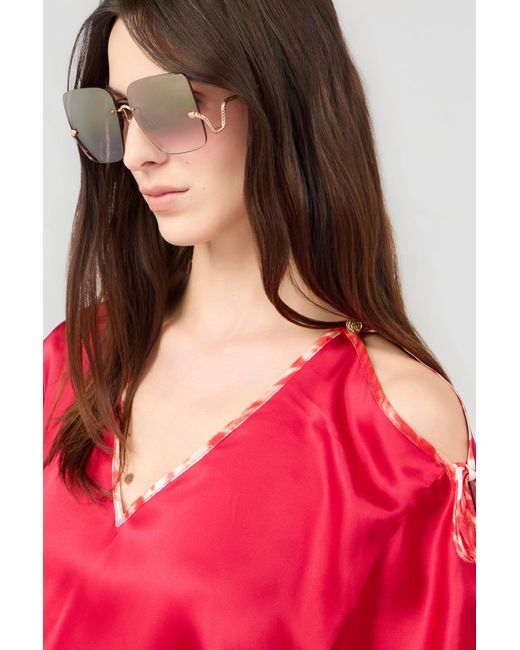Roberto Cavalli Multicolor Sunglasses