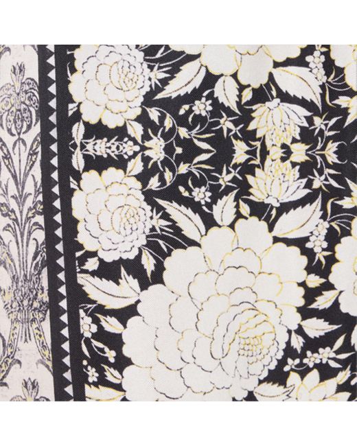 Pantaloni Con Stampa Floreale di Roberto Cavalli in White da Uomo