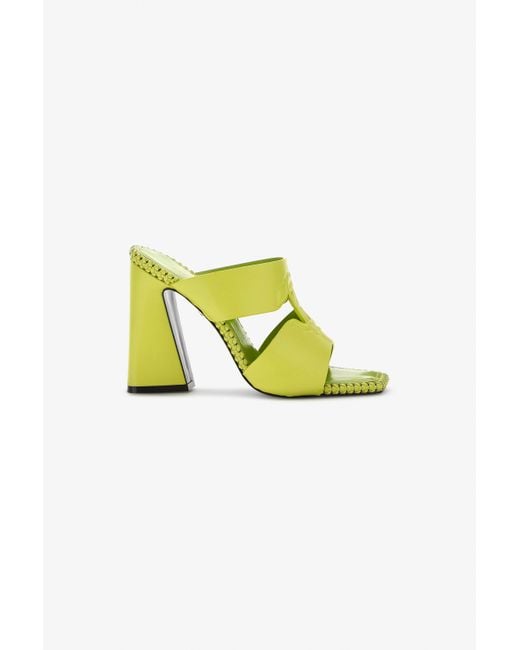 Roberto Cavalli Multicolor Sandals With Monogram Mirror Snake