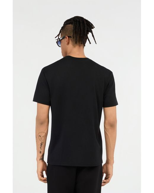 Roberto Cavalli Black T-Shirt With Just Cavalli Logo for men