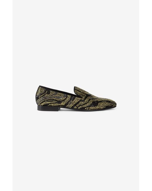 Roberto Cavalli Green Slipper for men