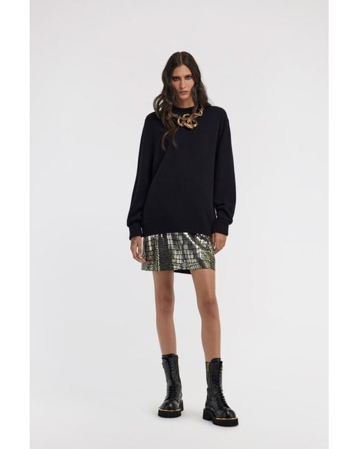 Maglione A Girocollo di Roberto Cavalli in Black