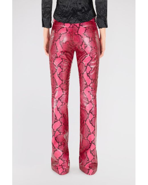 Wide Trousers Roberto Cavalli de color Pink