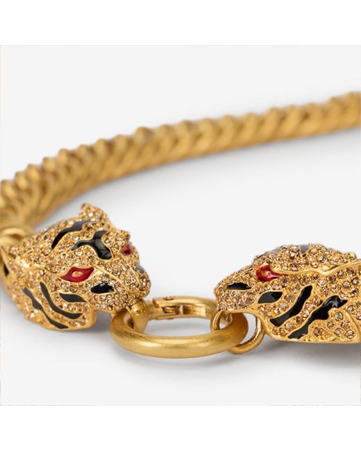 Roberto Cavalli White Roar Necklace
