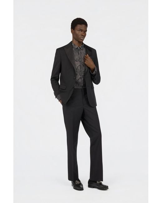 Roberto Cavalli Black Suit for men