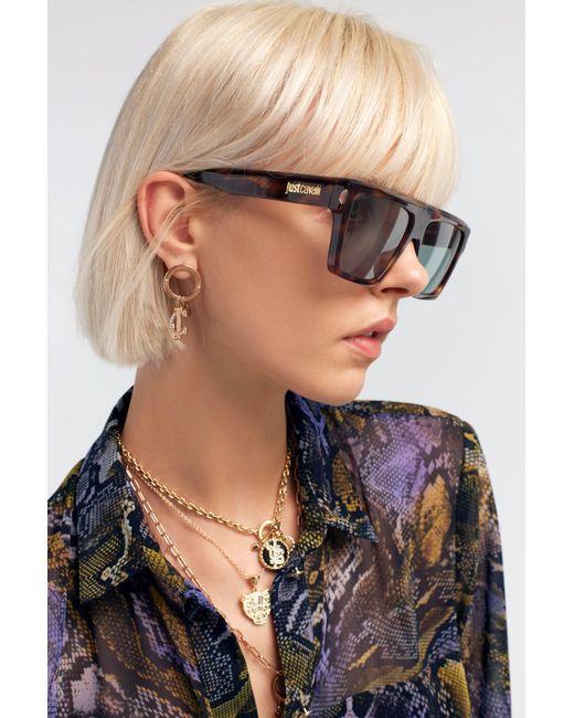 Roberto Cavalli Green Sunglasses Just Cavalli
