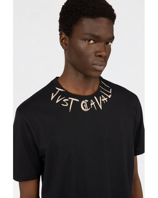 Roberto Cavalli Black T-Shirt for men