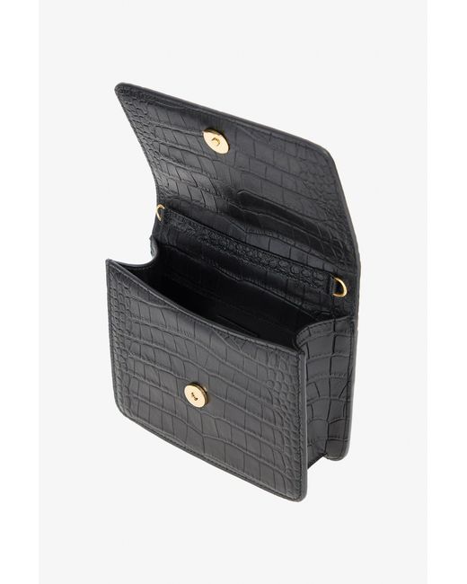 Roberto Cavalli Black Medium Roar Bag