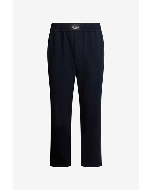 Roberto Cavalli Blue Soft Trousers for men