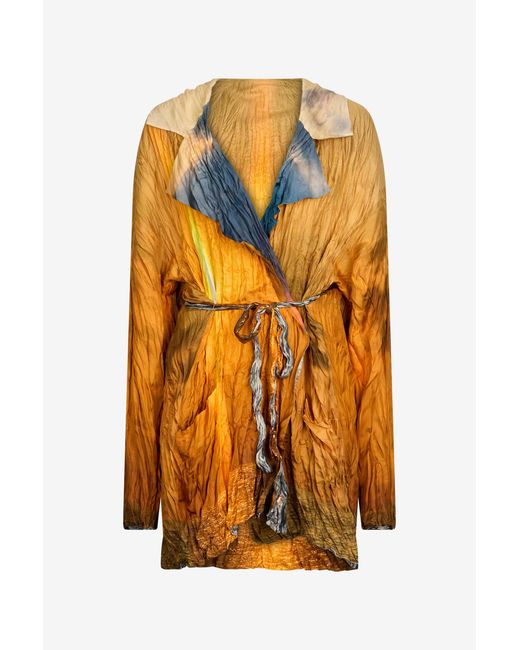 Roberto Cavalli Multicolor Sunrise Print Jacket