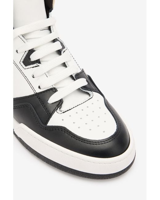 Sneakers Montantes Avec Empiècement Lamé Roberto Cavalli en coloris Multicolor