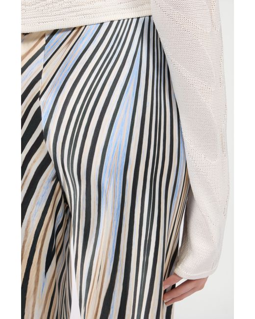 Roberto Cavalli White Zebra Print Trousers