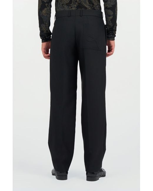 Roberto Cavalli Black Elegant Trousers for men