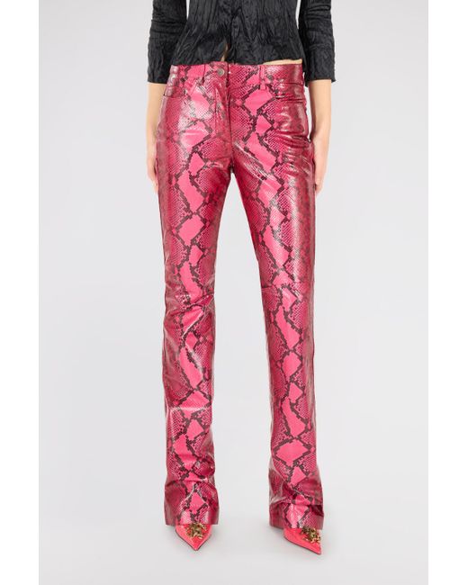 Wide Trousers Roberto Cavalli de color Pink