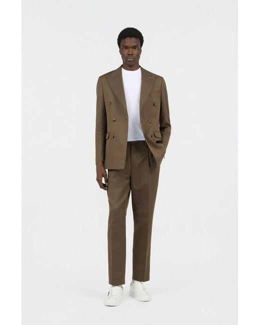 Roberto Cavalli Natural Tailored Suit for men