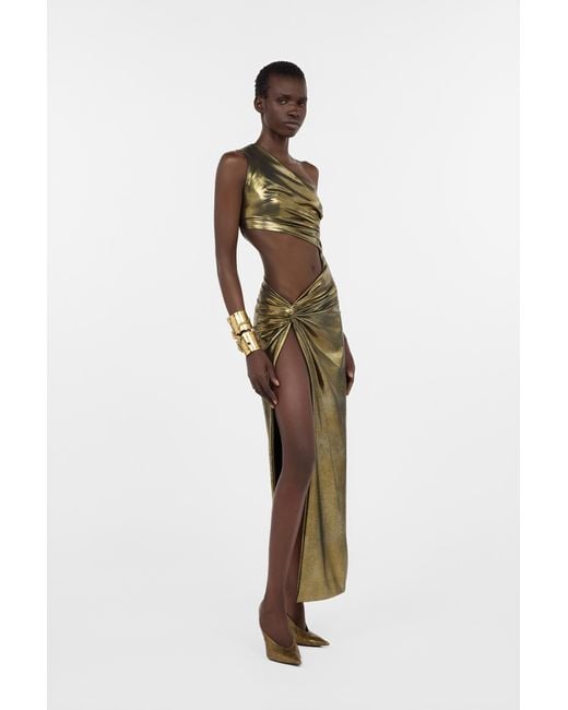 Roberto Cavalli Green Party Dresses
