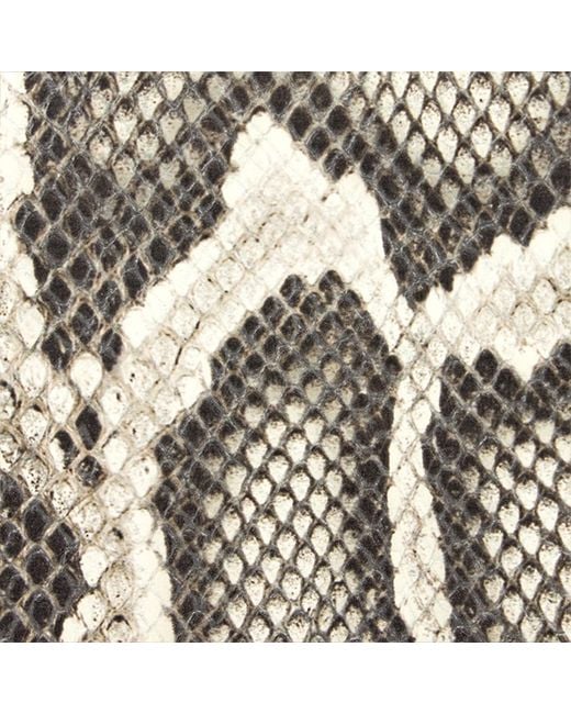 Bolso De Hombro Roccia Con Estampado Python Roberto Cavalli de color White