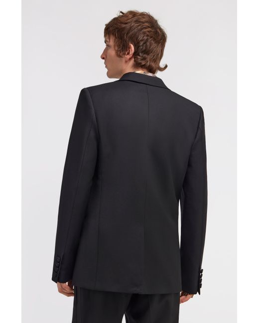Roberto Cavalli Black Single Breasted Jacket for men