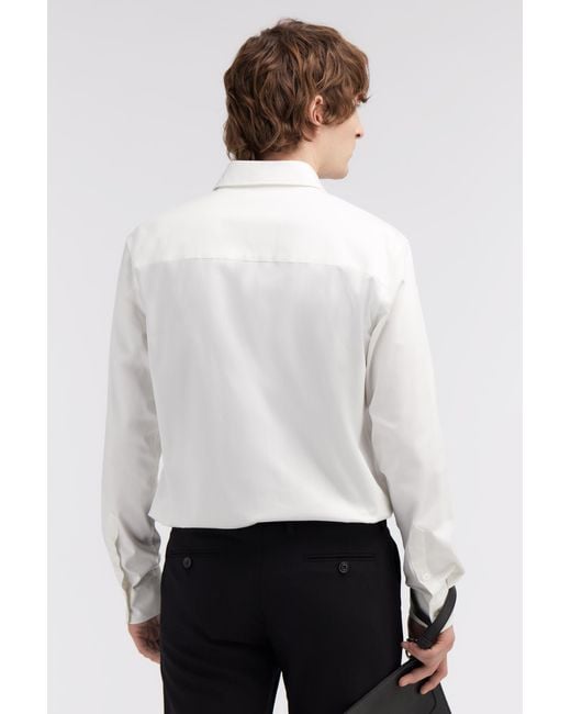 Roberto Cavalli White Classic Rc Shirt for men