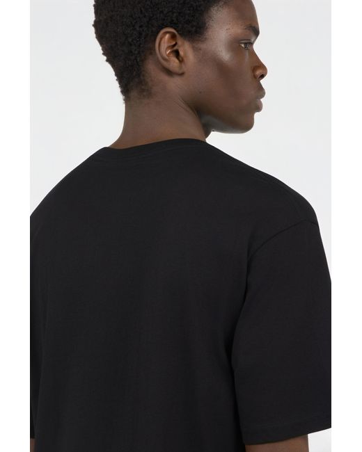 Roberto Cavalli Black T-Shirt With Logo for men