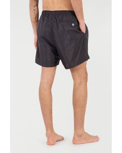 Roberto Cavalli Blue Monogram And Fang Swim Shorts for men
