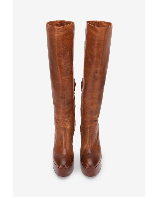 Roberto Cavalli Brown Boots