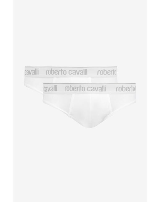 Roberto Cavalli Multicolor Set Of Two Briefs With Logo Band for men