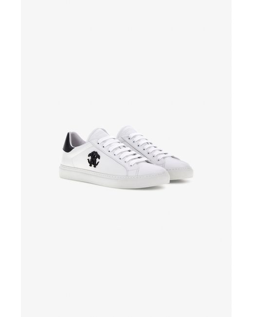 Roberto Cavalli Multicolor Rc Logo Sneakers for men