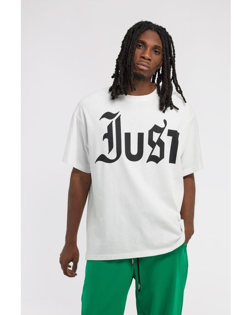 Roberto Cavalli White Just Cavalli T-Shirt for men