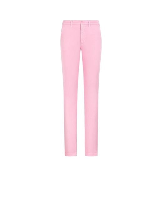 Roberto Cavalli Pink Skinny-Leg Trousers