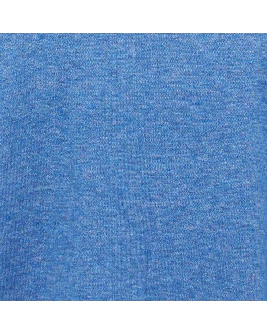Roberto Cavalli Blue Knit Polo Shirt With Embroidered Logo for men