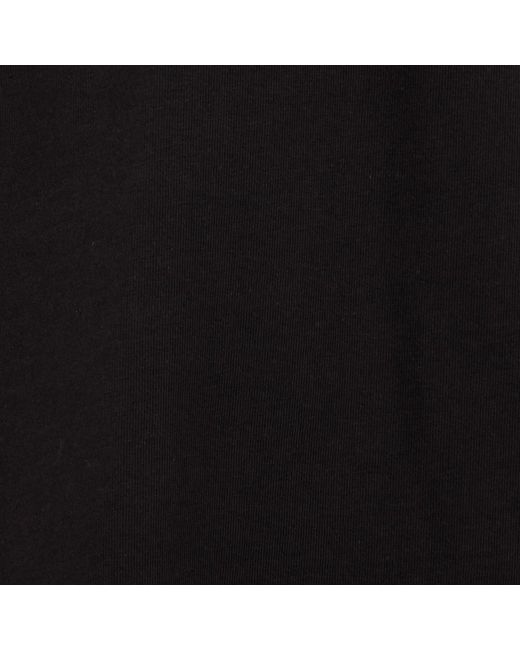 Roberto Cavalli Black Polo With Embroidered Logo for men