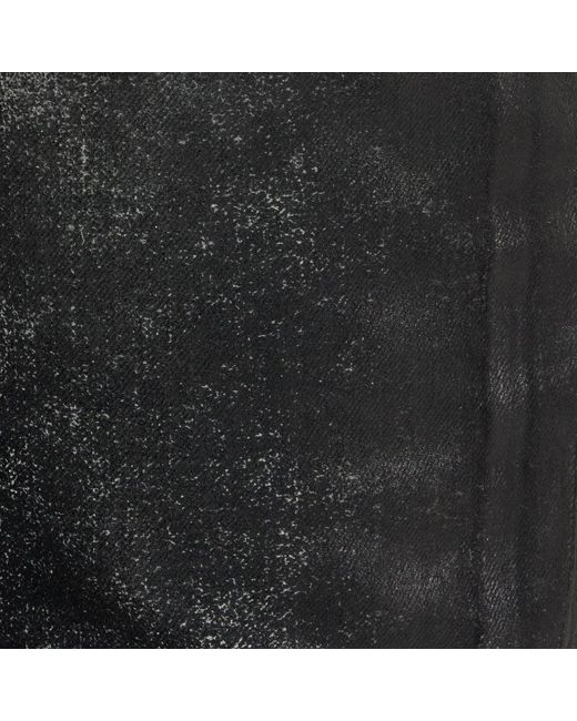 Roberto Cavalli Black Used-Effect Pants for men