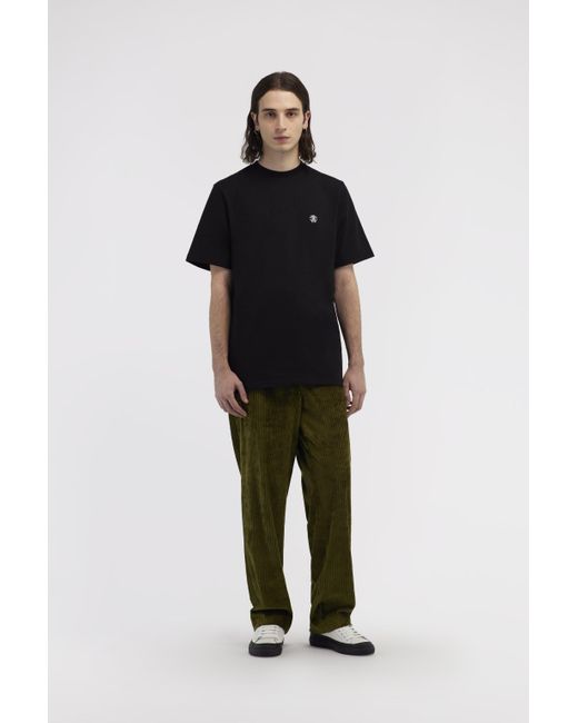 Roberto Cavalli Black T-Shirt With Monogram Rc for men