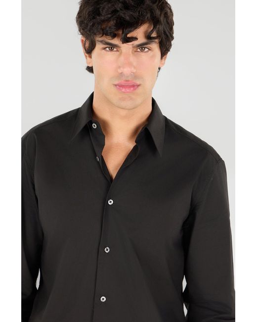 Roberto Cavalli Black Classic Rc Shirt for men