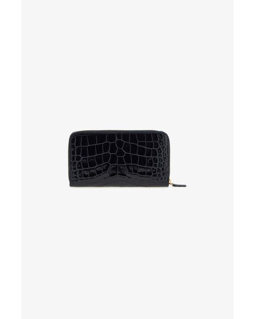 Roberto Cavalli Black Logo Wallet
