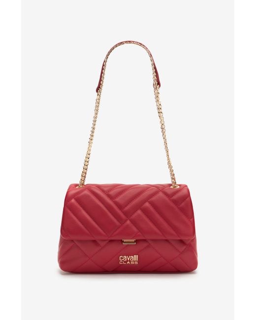 Roberto Cavalli Shoulder Bag Cavalli Class in Red Lyst UK