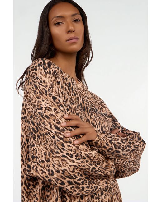 Roberto Cavalli Multicolor Leopard Print Sweatshirt