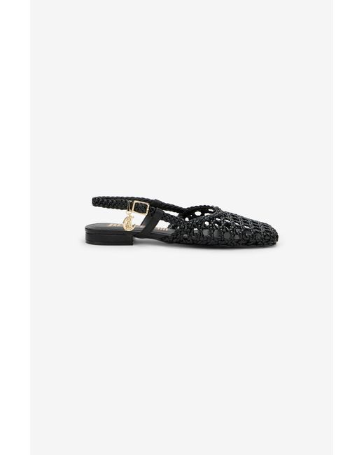 Roberto Cavalli Black Slingback