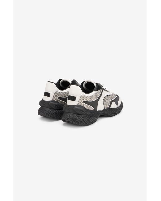 Roberto Cavalli Multicolor Sneakers Serpentine for men