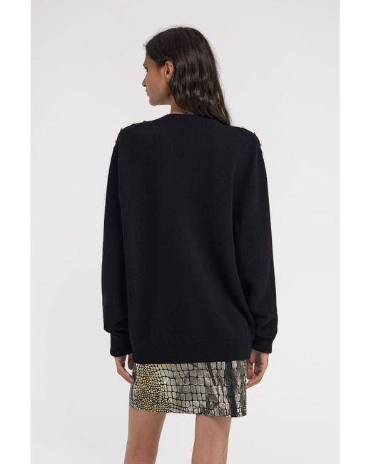 Maglione A Girocollo di Roberto Cavalli in Black