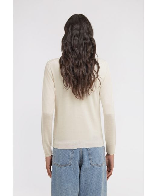 Roberto Cavalli White Cardigan