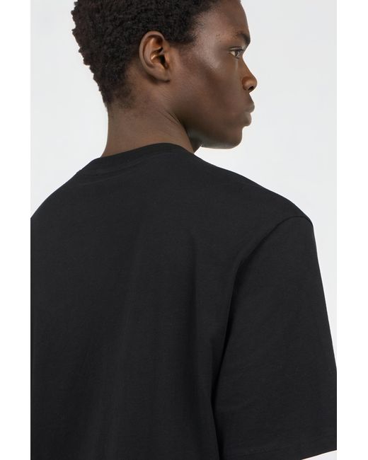 Roberto Cavalli Black T-Shirt With Logo for men