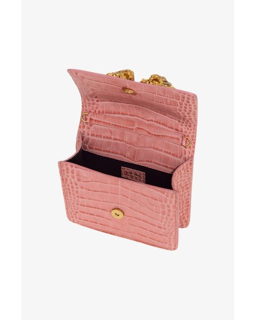 Roberto Cavalli Pink Medium Roar Bag
