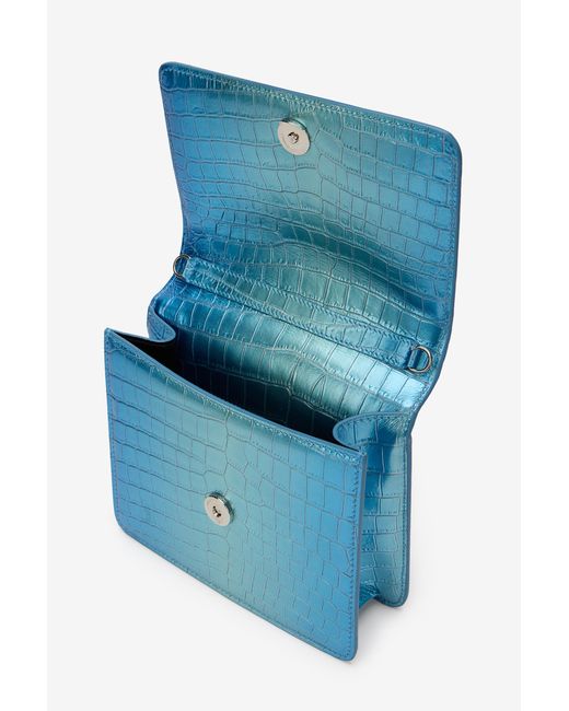 Roberto Cavalli Blue Medium Roar Bag