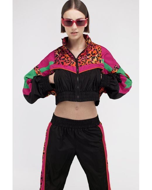 Roberto Cavalli Red Just Cavalli Bomber