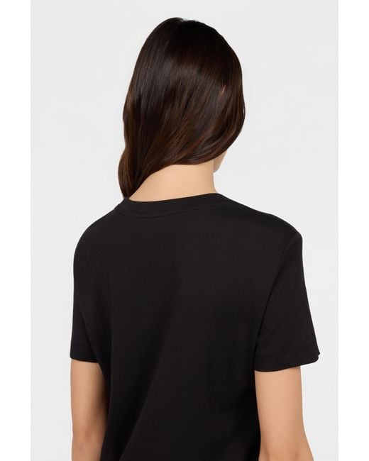 Roberto Cavalli Black T-Shirt With Logo
