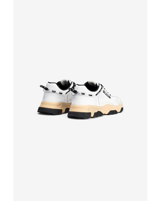 Roberto Cavalli Multicolor Running Sneakers With Logo for men